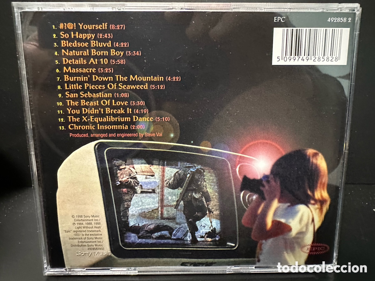 CDs de m&uacute;sica: Steve Vai - Flex-Able Leftovers (CD) - Foto 2