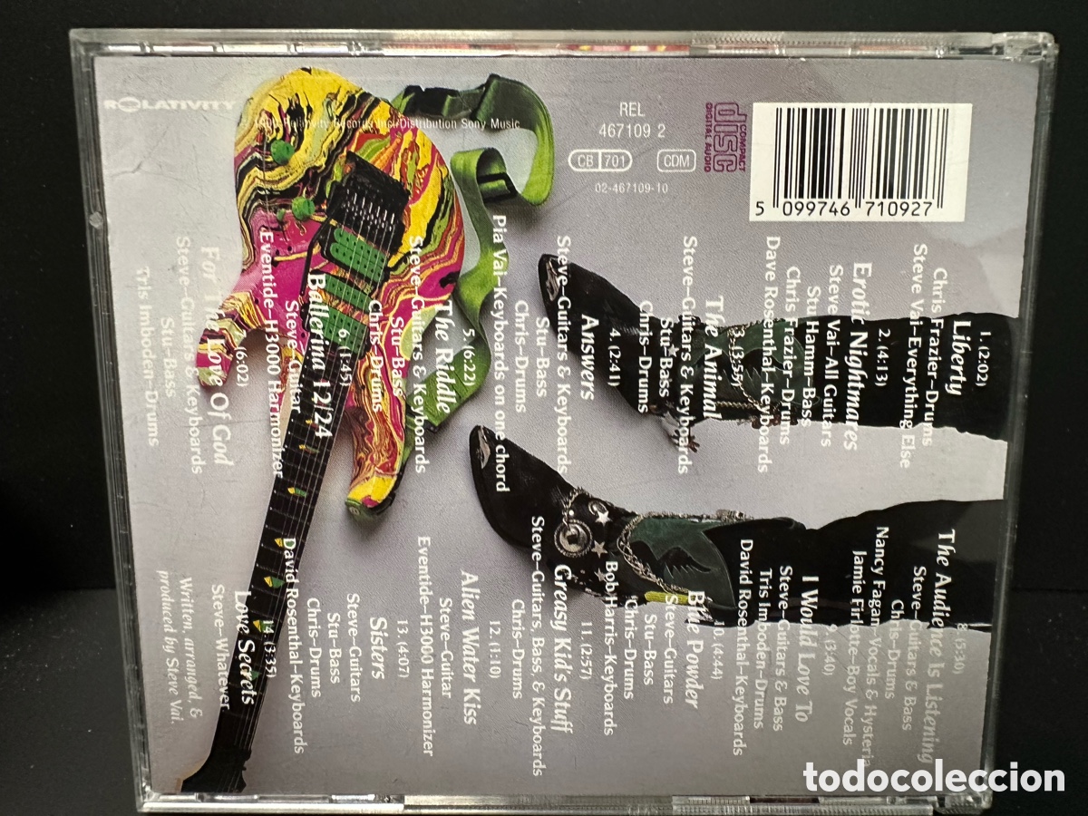 CDs de m&uacute;sica: Steve Vai - Passion And Warfare (CD) - Foto 2