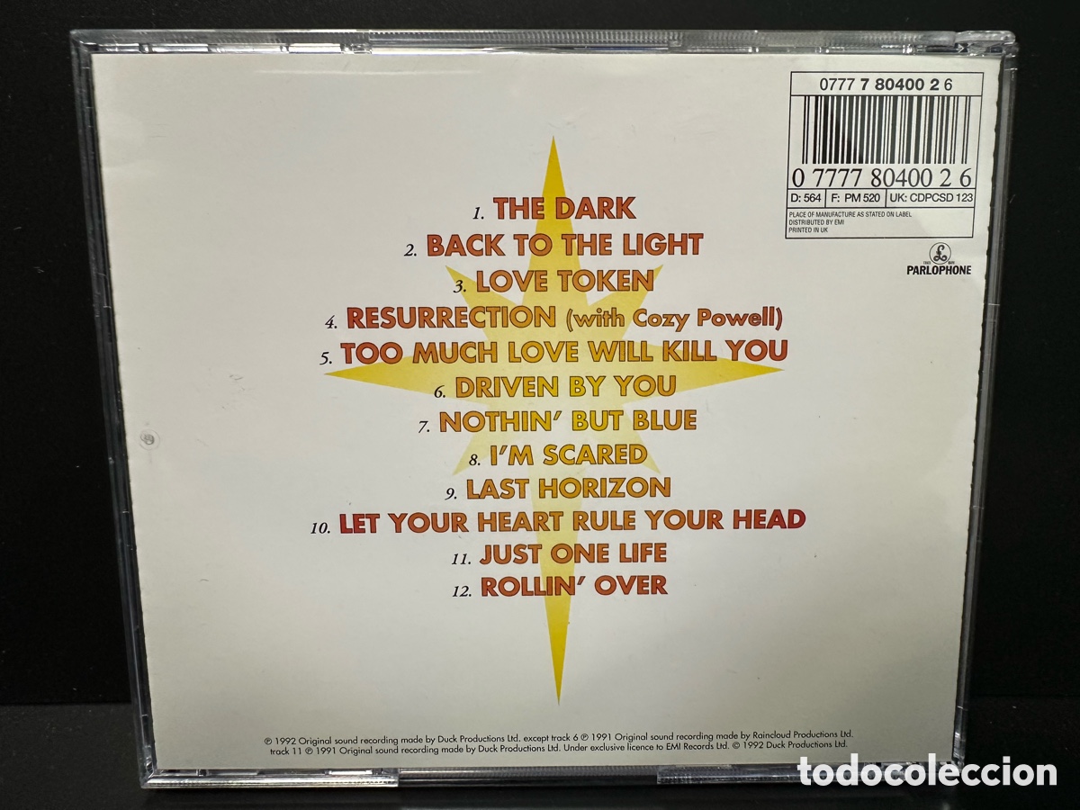 CDs de m&uacute;sica: Brian May - Back To The Light (CD) - Foto 2
