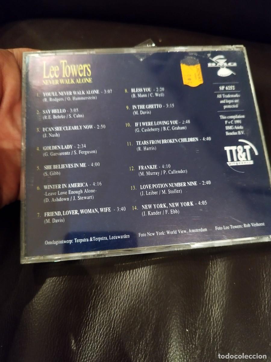 CDs de m&uacute;sica: Lee Towers &ndash; Never Walk Alone. Cd. - Foto 2
