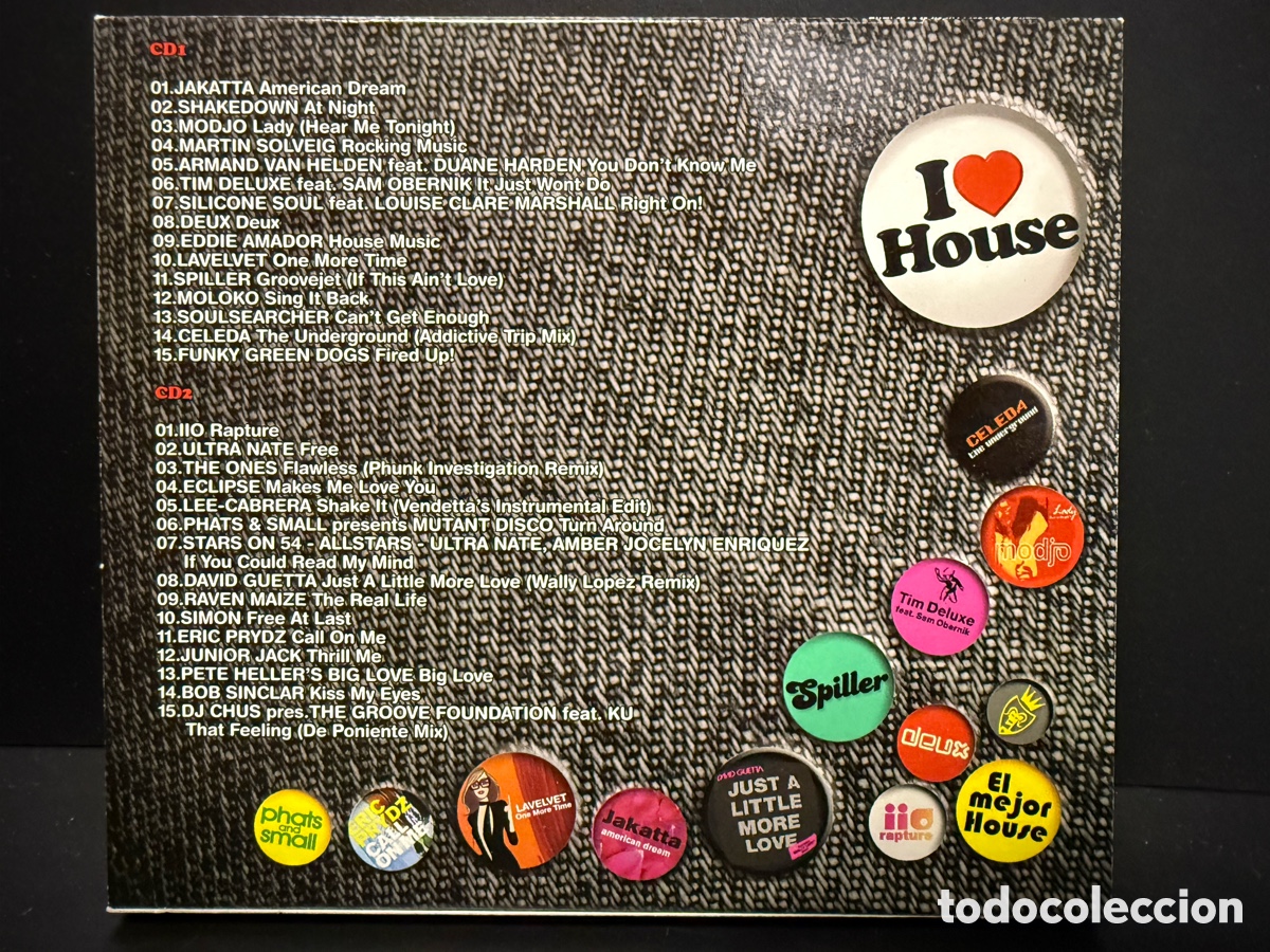 CDs de m&uacute;sica: Various - I Love House (2xCD) - Foto 2