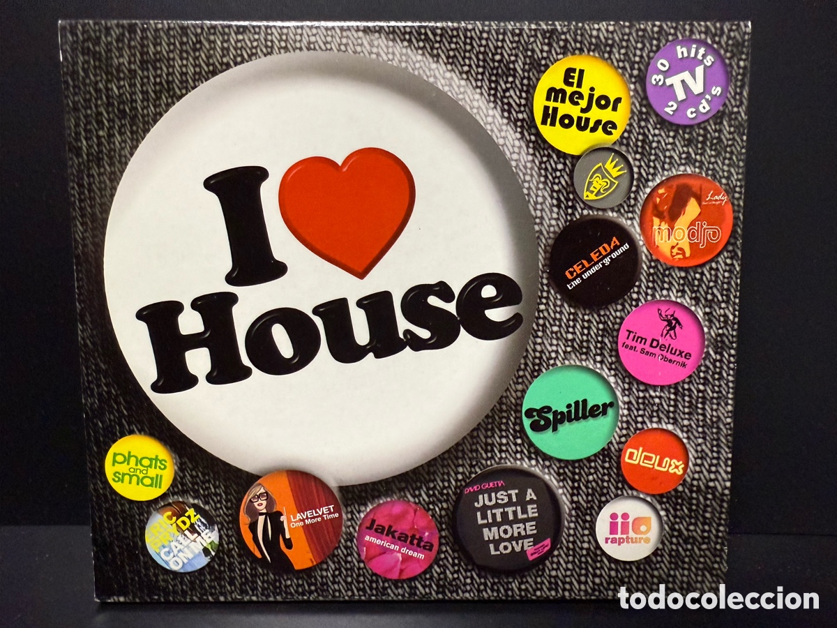 CDs de m&uacute;sica: Various - I Love House (2xCD) - Foto 1