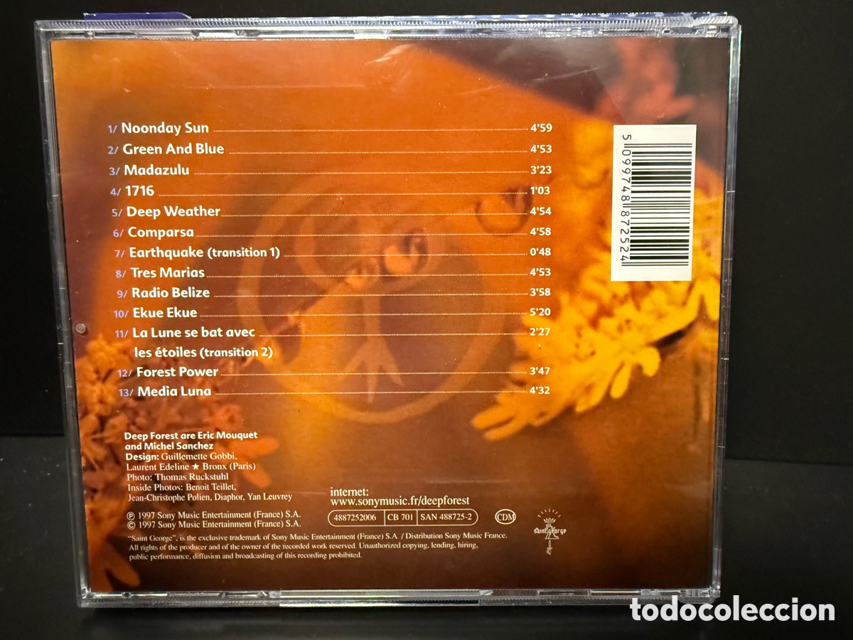 CDs de m&uacute;sica: Deep Forest - Comparsa (CD) - Foto 2