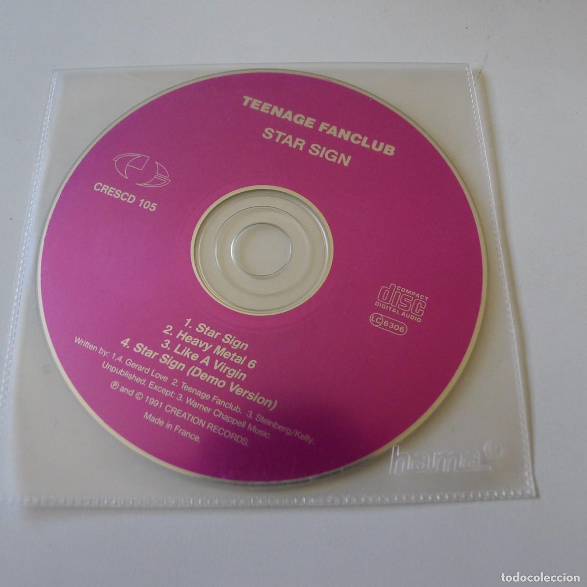 CDs de M&uacute;sica: TEENAGE FANCLUB : STAR SIGN CD SINGLE 4 temas plastic sleeve