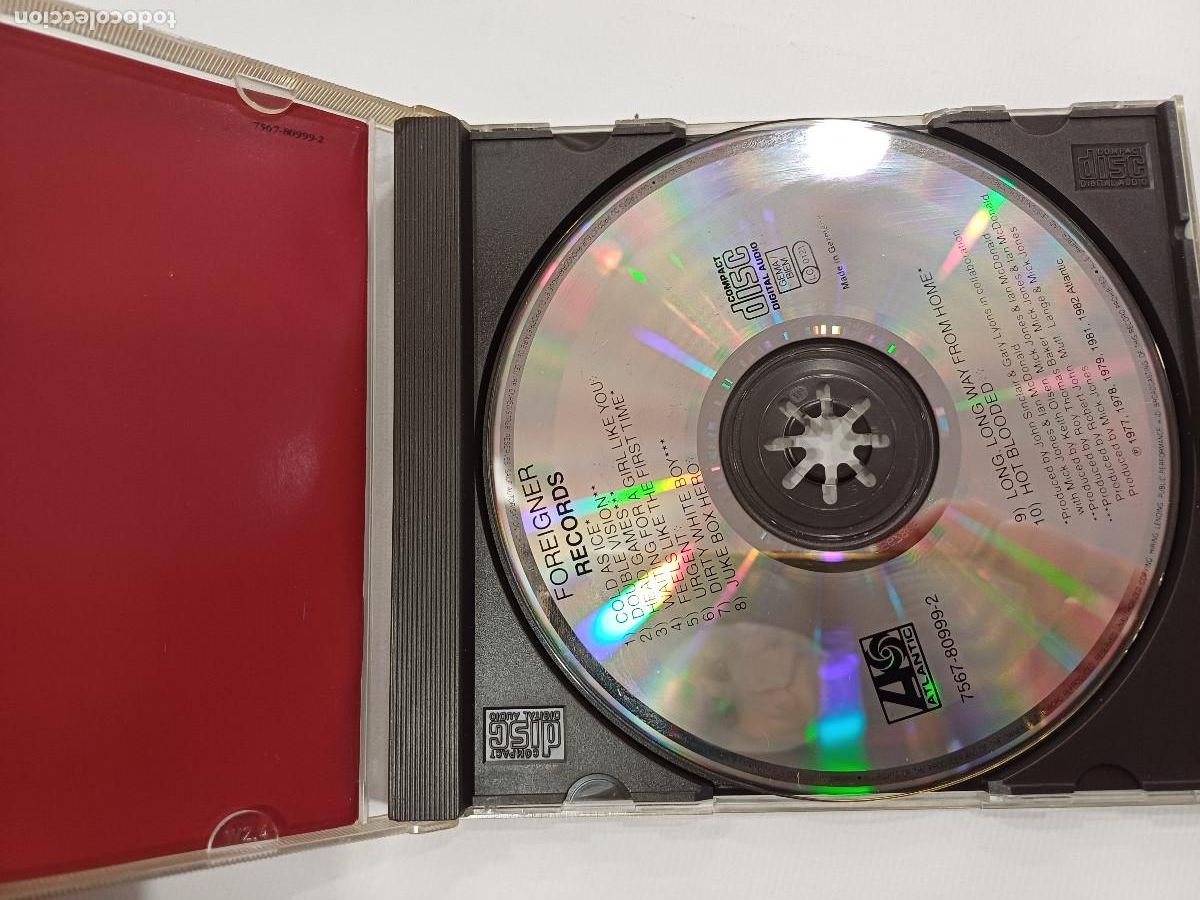 CDs de m&uacute;sica: FOREIGNER/RECORDS/CD. - Foto 2