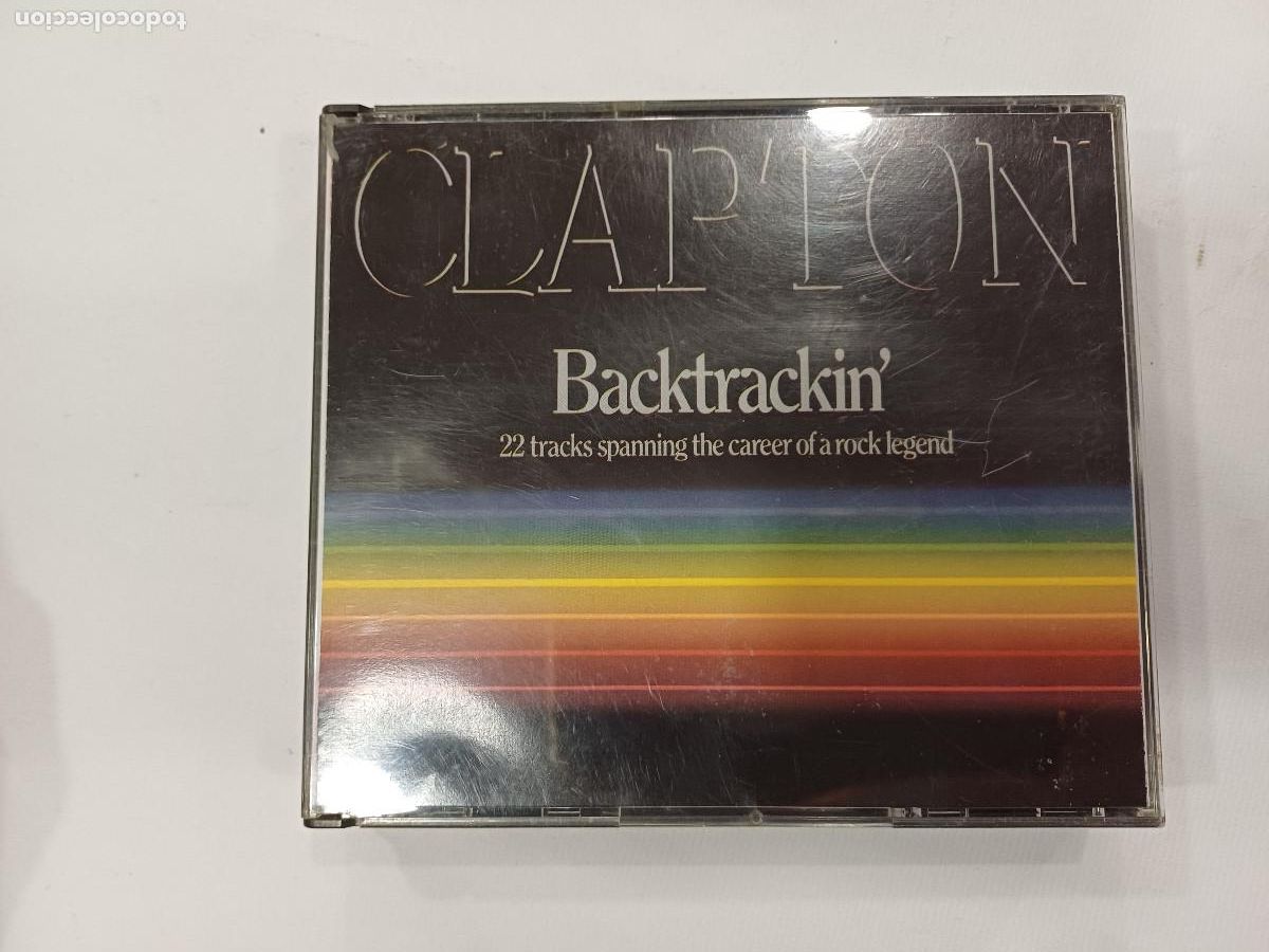 CDs de m&uacute;sica: ERIC CLAPTON/BACKTRAKIN/CD DOBLE. - Foto 1