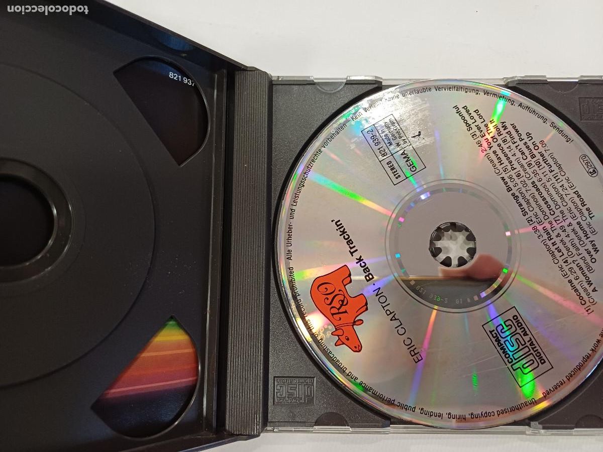 CDs de m&uacute;sica: ERIC CLAPTON/BACKTRAKIN/CD DOBLE. - Foto 3