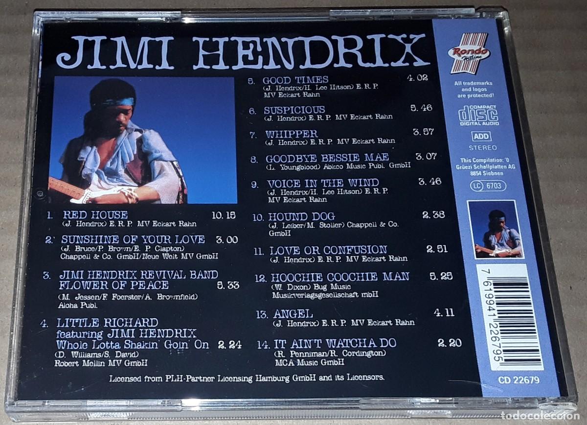 CDs de m&uacute;sica: CD - JIMI HENDRIX - RED HOUSE - Foto 2