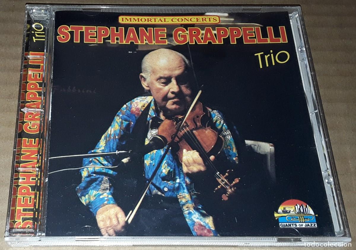 CDs de m&uacute;sica: CD - ST&Eacute;PHANE GRAPPELLI - TRIO - ST&Eacute;PHANE GRAPPELLI TRIO - Foto 1