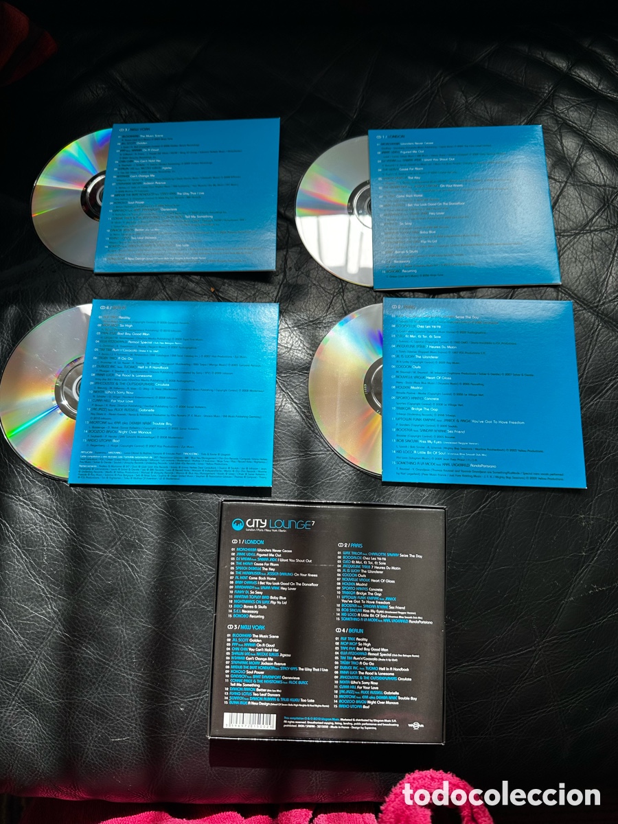 CDs de m&uacute;sica: City Lounge 7 - 4Cd &hellip;&hellip;.. - Foto 2