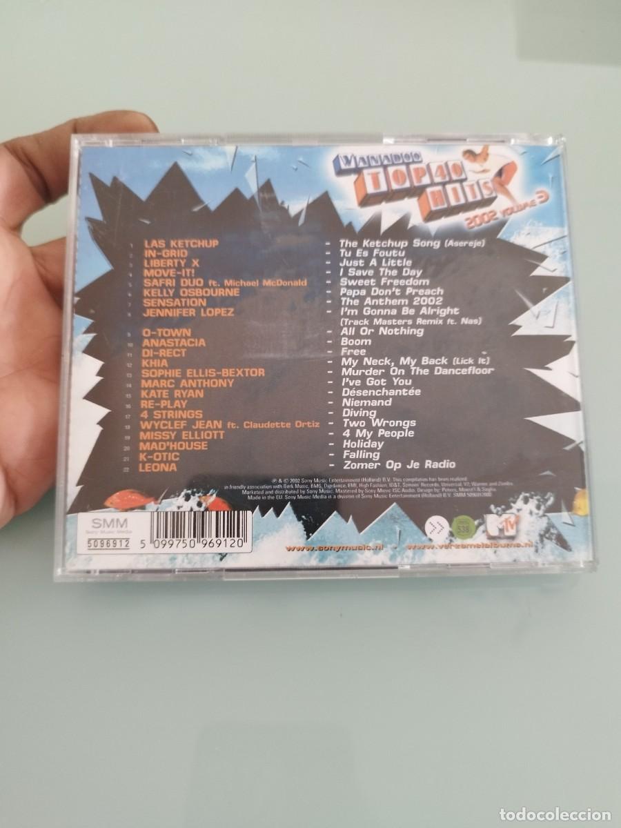 CDs de m&uacute;sica: Various &ndash; Wanadoo Top 40 Hits 2002 Volume 3. Cd compilaci&oacute;n. - Foto 2