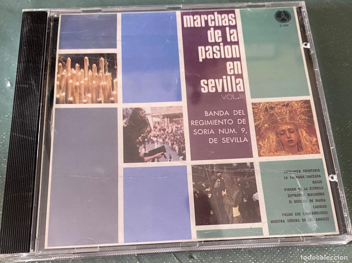 CDs de m&uacute;sica: 'Marchas de la Semana Santa de Sevilla - Vol. III'. Banda de Sevilla y Banda de Regimiento Soria 9.
