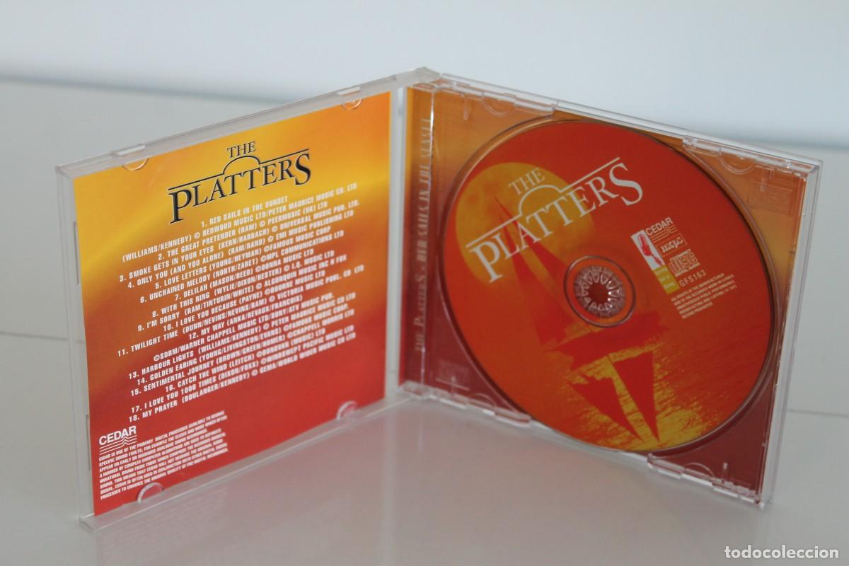 CDs de m&uacute;sica: THE PLATTERS RED SAILS IN THE SUNSET CD - Foto 2