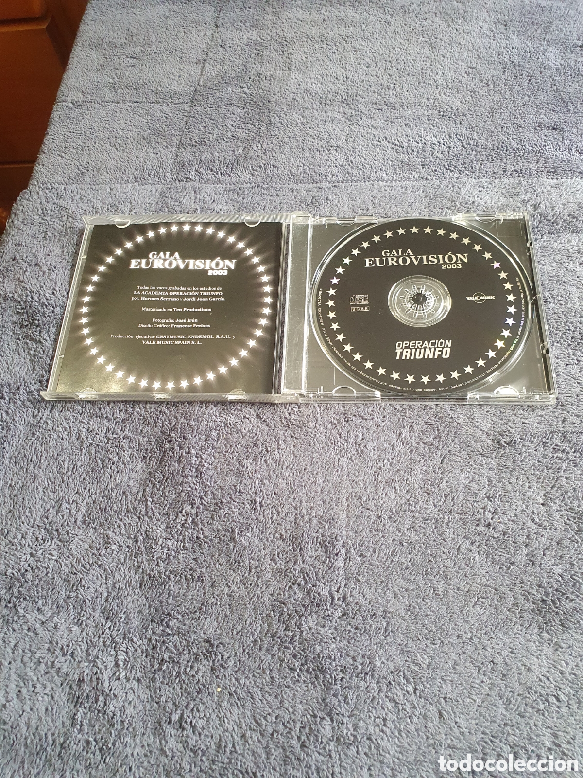 CDs de m&uacute;sica: CD37. Operaci&oacute;n Triunfo - Gala Eurovisi&oacute;n 2003. - Foto 2