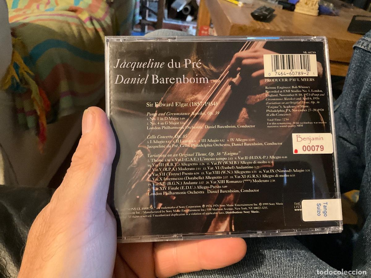 CDs de m&uacute;sica: jACQUELINE DU PR&Eacute; - DANIEL BARENBOIM - ELGAR - Foto 3