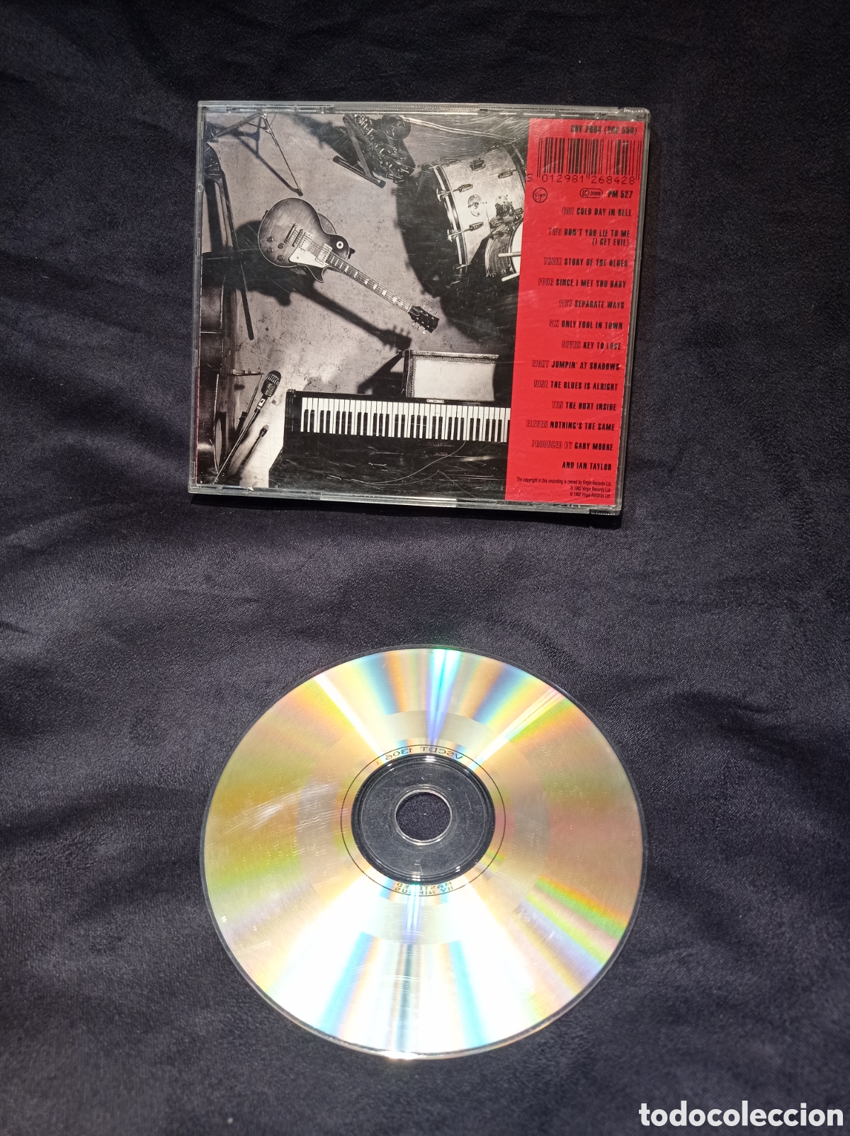 CDs de m&uacute;sica: CD GARY MOORE. AFTER HOURS. - Foto 2