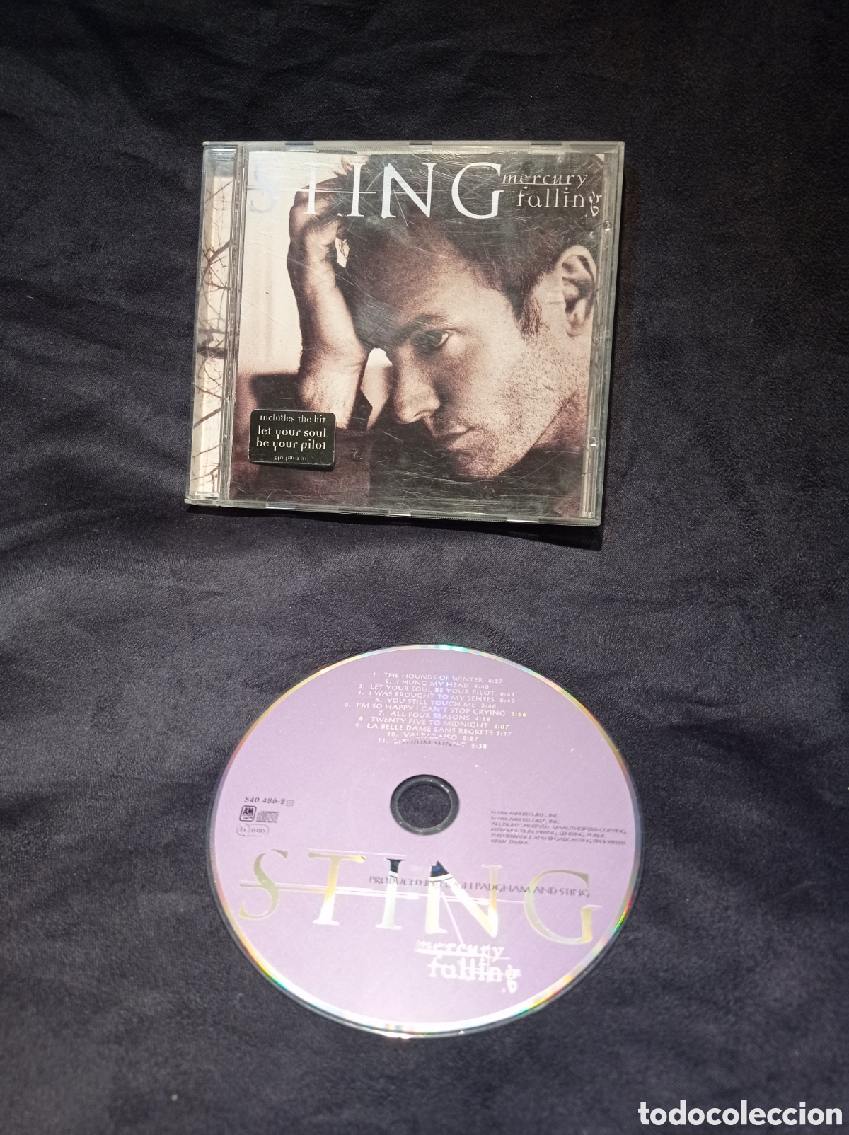 CDs de m&uacute;sica: CD STING. MERCURY FALLING. - Foto 1