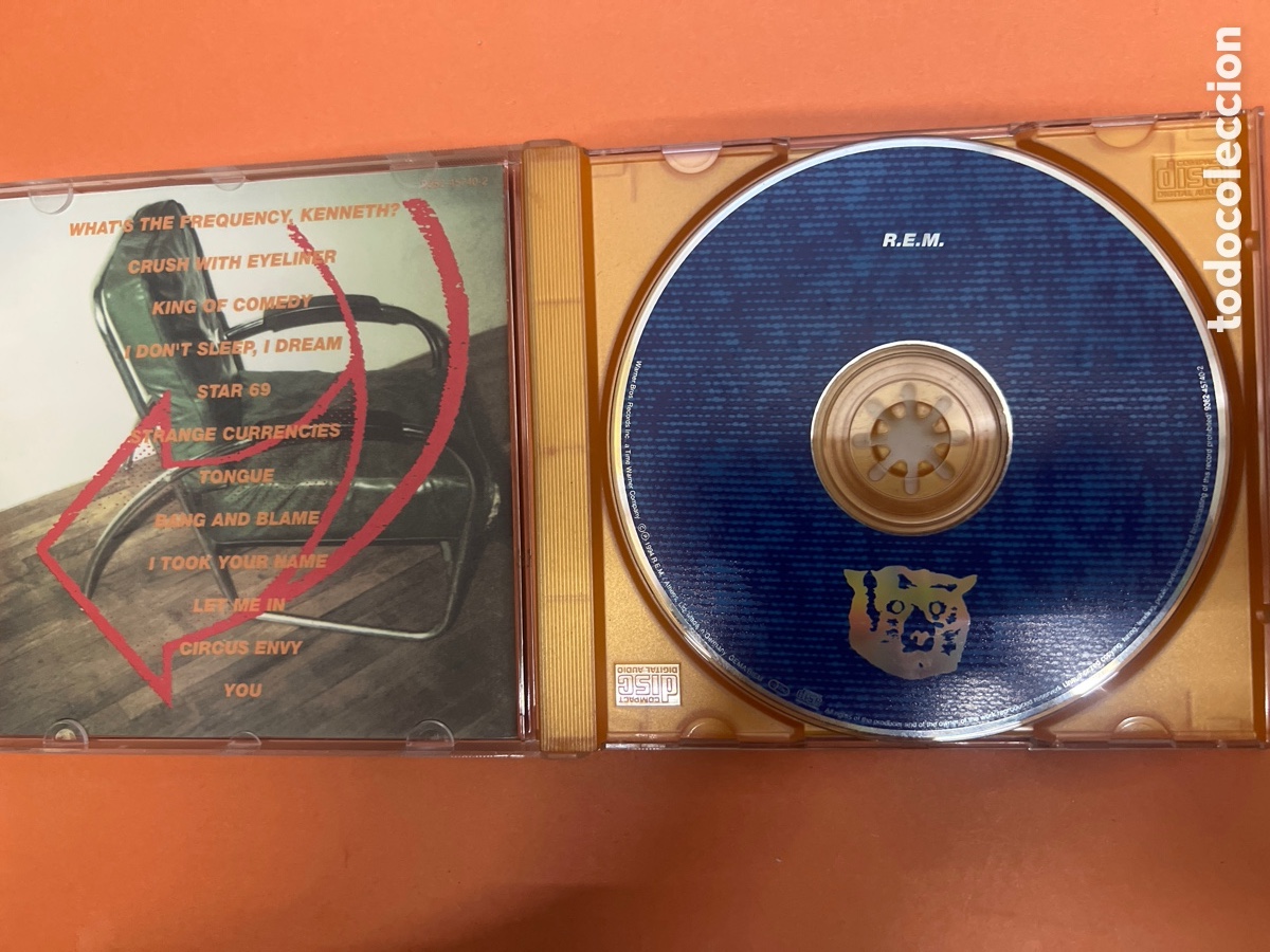 CDs de m&uacute;sica: T2/B3/13. REM - CD - MONSTER - PUBLICADO EN 1994 - Foto 3