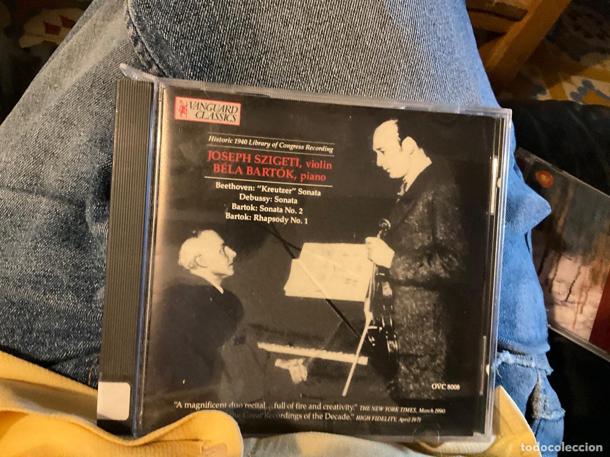 CDs de m&uacute;sica: JOSEPH SZIGETI /bethhoven / BART&Oacute;K - Foto 1