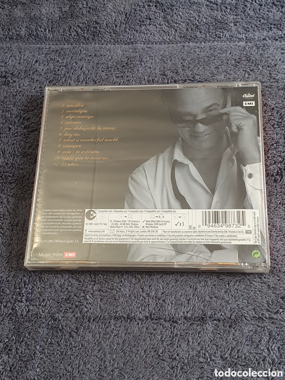 CDs de m&uacute;sica: CD37. Bert&iacute;n Osborne - Algo Contigo 2005. - Foto 4