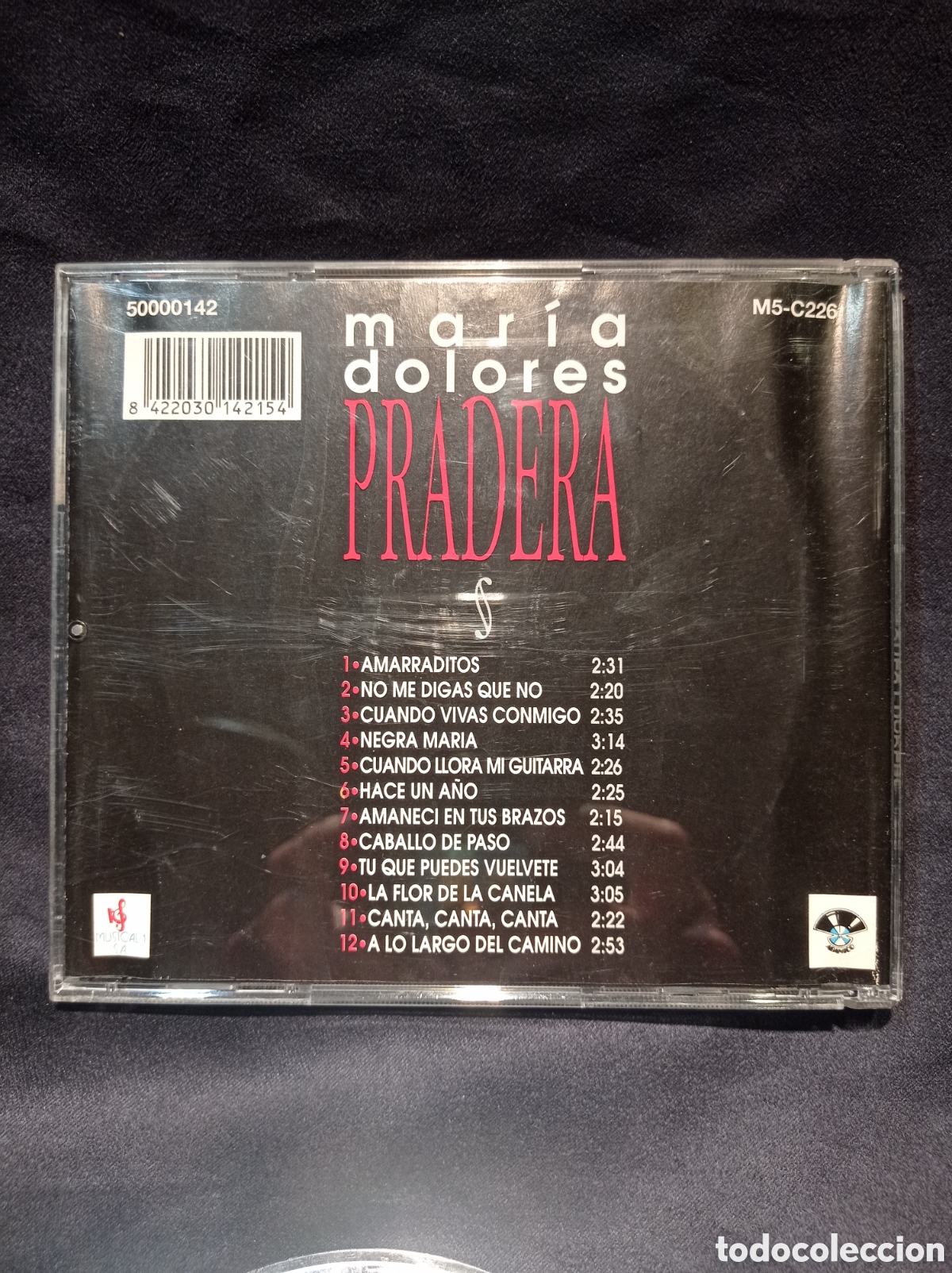 CDs de m&uacute;sica: CD MAR&Iacute;A DOLORES PRADERA. - Foto 3