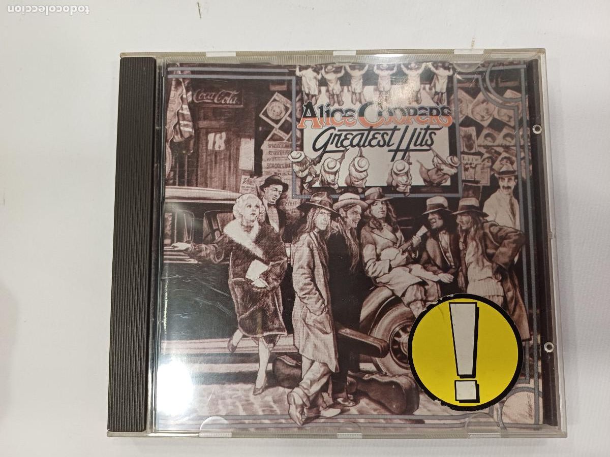 CDs de m&uacute;sica: ALICE COOPER/GREATEST HITS/CD METAL. - Foto 1