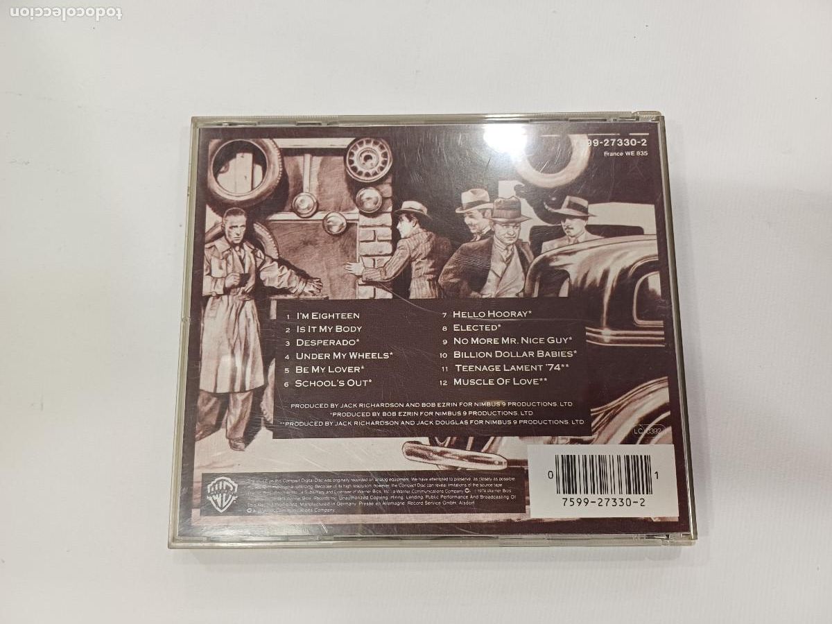 CDs de m&uacute;sica: ALICE COOPER/GREATEST HITS/CD METAL. - Foto 3