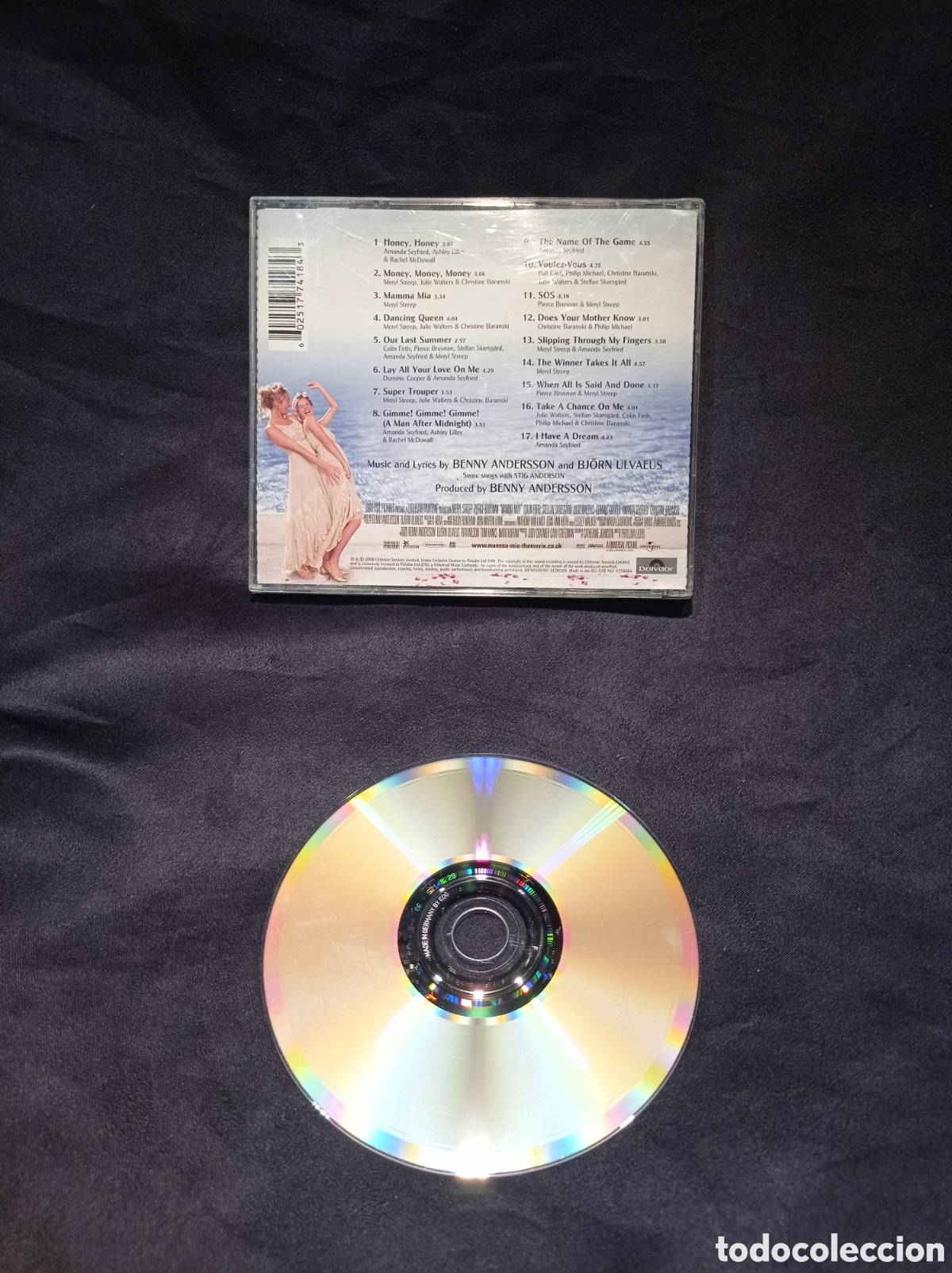 CDs de m&uacute;sica: CD B.S.O. MAMMA MIA. - Foto 3