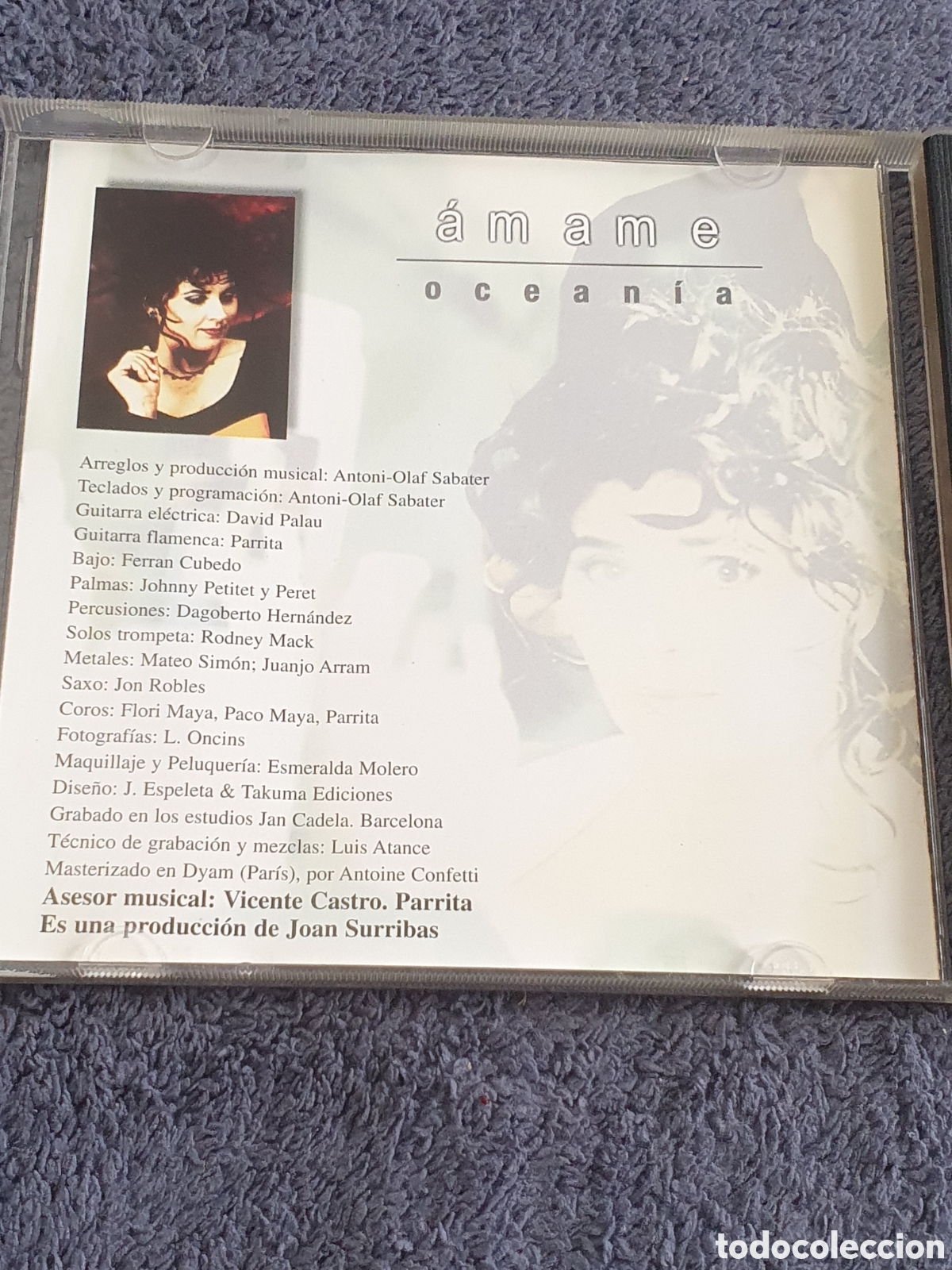CDs de m&uacute;sica: CD37. Ocean&iacute;a - &Aacute;mame, 2000. - Foto 3