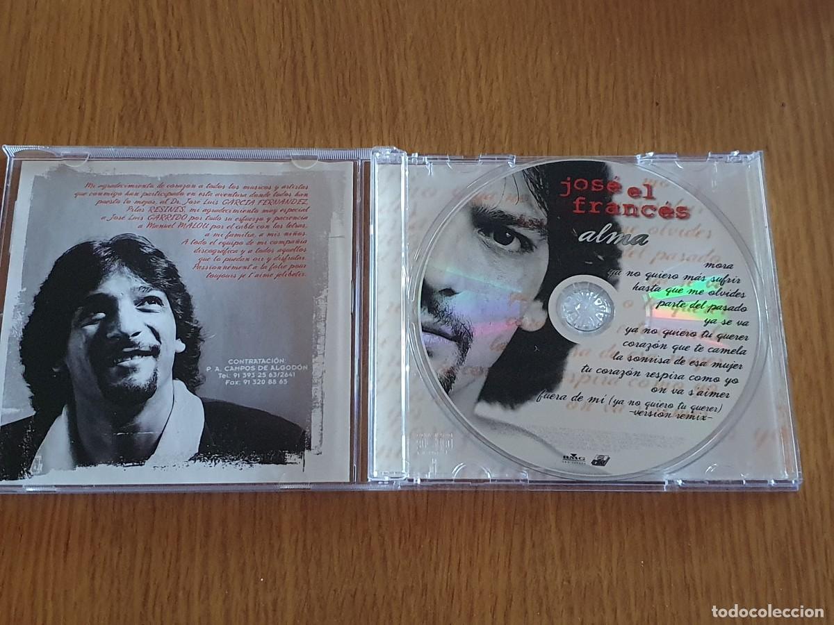 CDs de m&uacute;sica: CD Jos&eacute; El Franc&eacute;s&nbsp;&ndash;&nbsp;Alma - 2000 - Foto 2