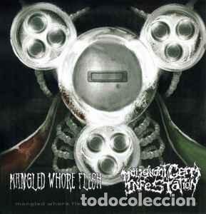 CDs de m&uacute;sica: Mangled Whore Flesh / Malignant Germ Infestation - Mangled Whore Flesh & Malignant Germ Infestation - Foto 1
