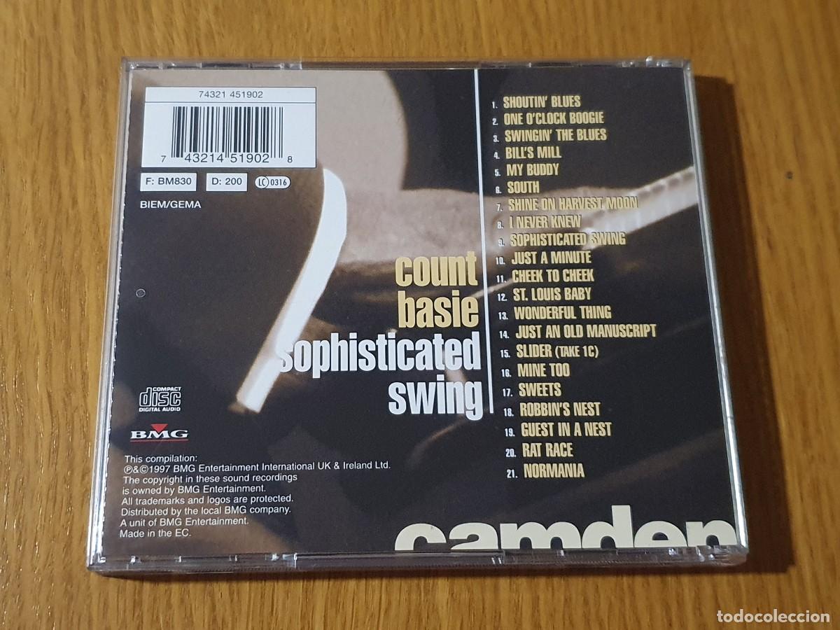 CDs de m&uacute;sica: CD Count Basie&nbsp;&ndash;&nbsp;Sophisticated Swing - 1997 - Foto 3