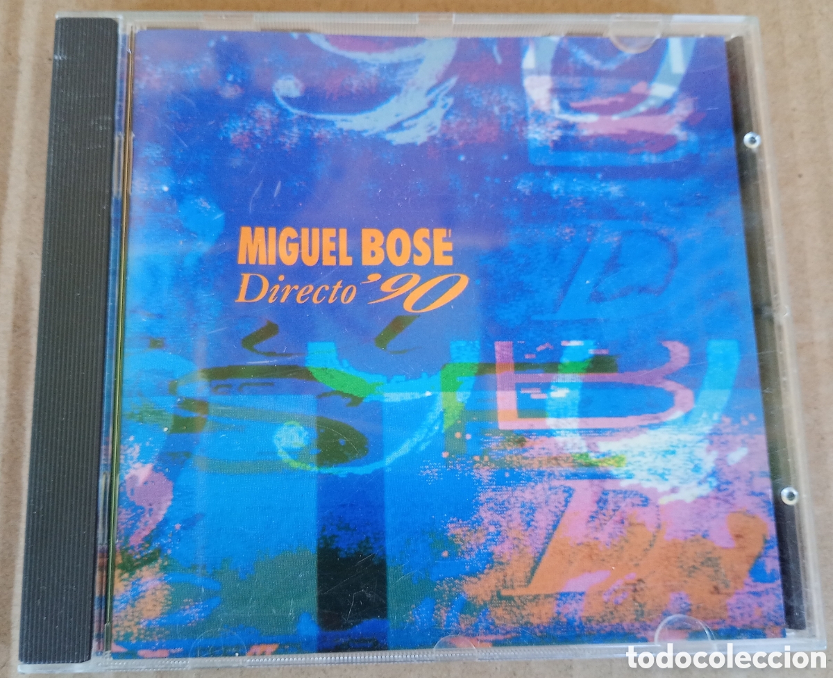 CDs de m&uacute;sica: Miguel Bos&eacute; CD directo 90 - Foto 1