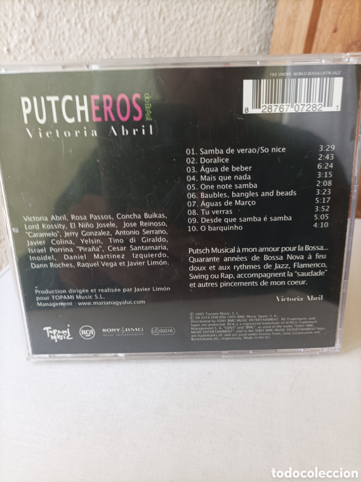 CDs de m&uacute;sica: Victoria abril. Putcheros do Brasil. Cd. - Foto 2