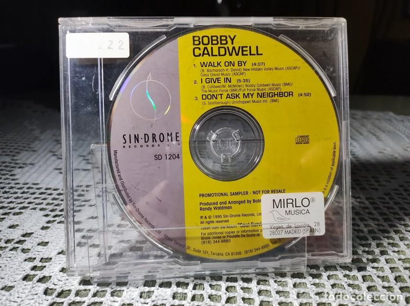 CDs de m&uacute;sica: Bobby Caldwell &ndash; Walk On By CD, Single, Promo - Foto 1