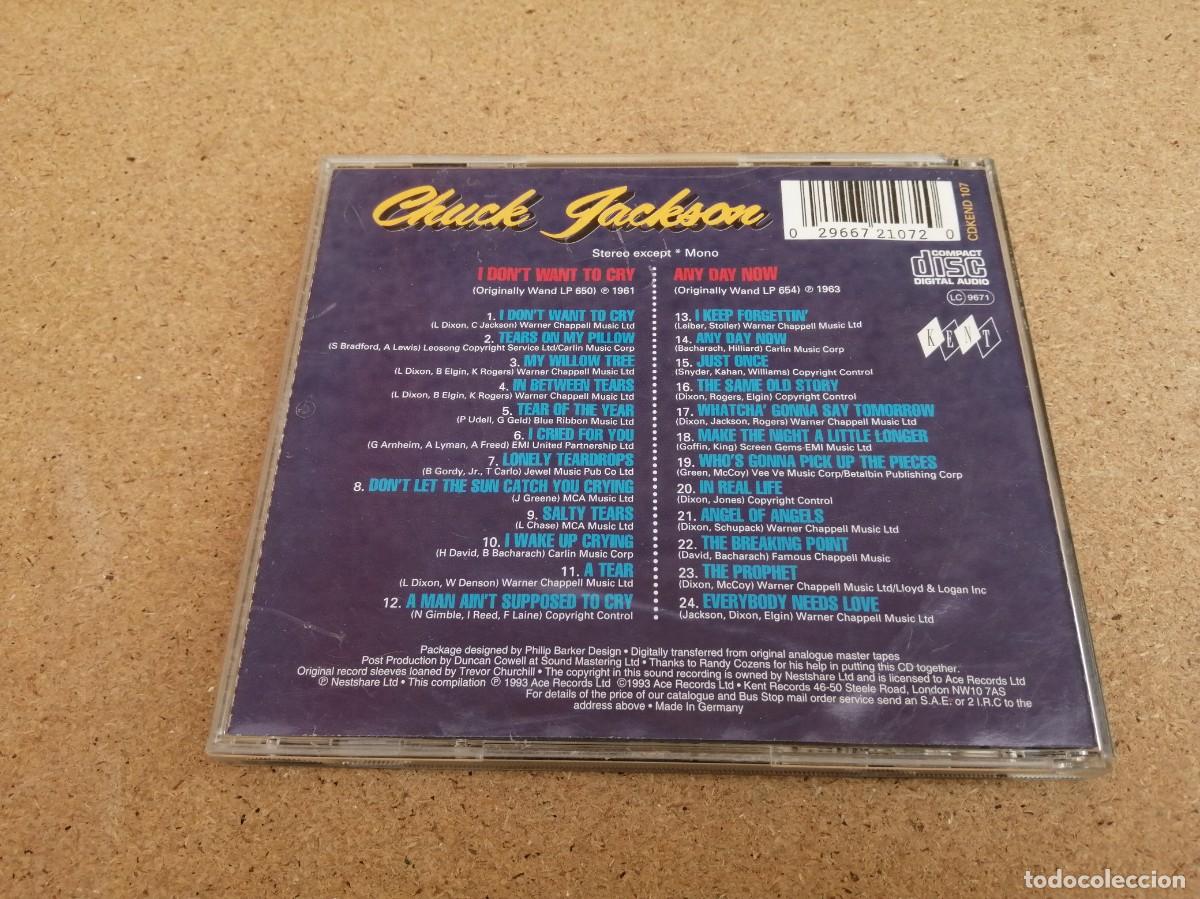 CDs de m&uacute;sica: CD. CHUCK JACKSON (2 LP EN 1 CD) - Foto 2