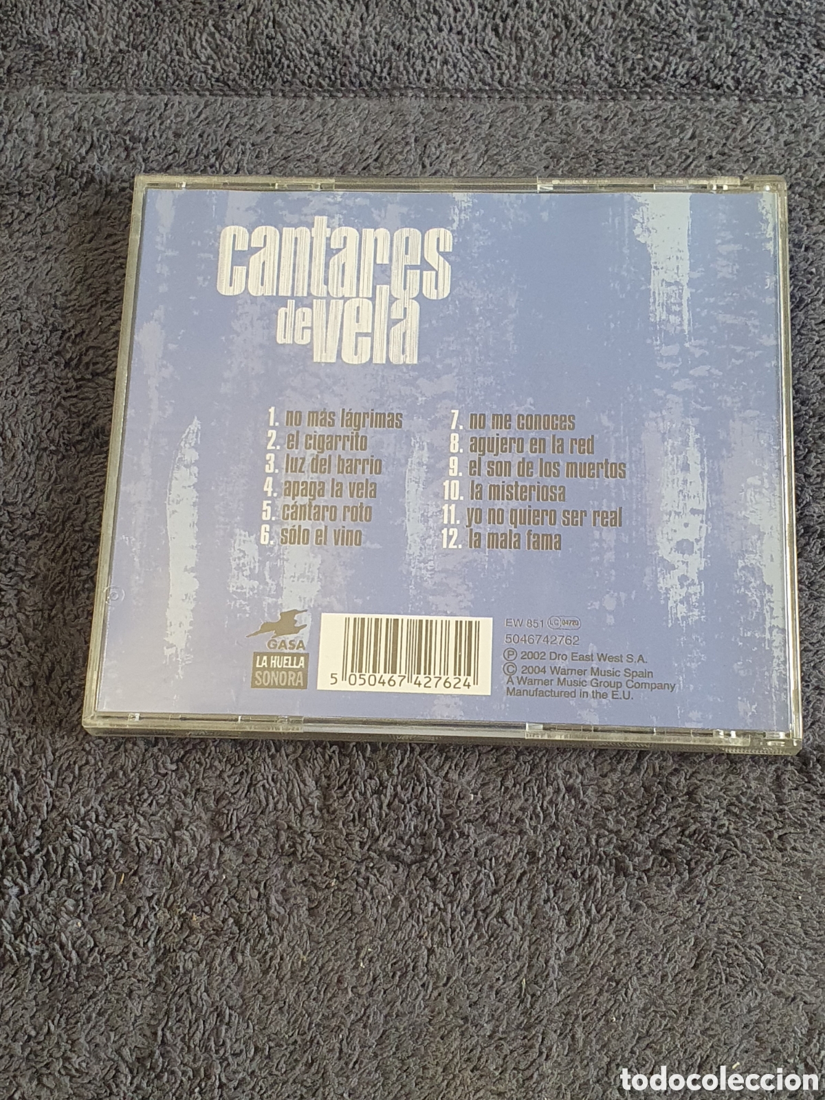CDs de m&uacute;sica: CD37. Juan Perro - Cantares De Vela, 2002. - Foto 3
