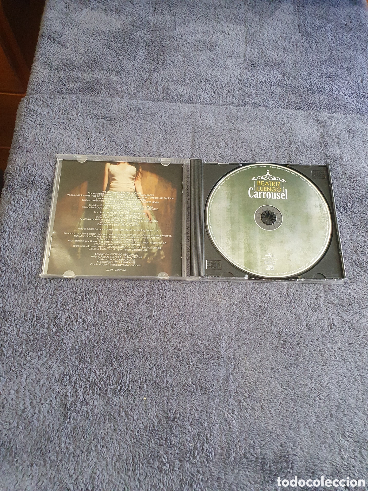 CDs de m&uacute;sica: CD37. Beatriz Luengo - Carrousel 2008. - Foto 2