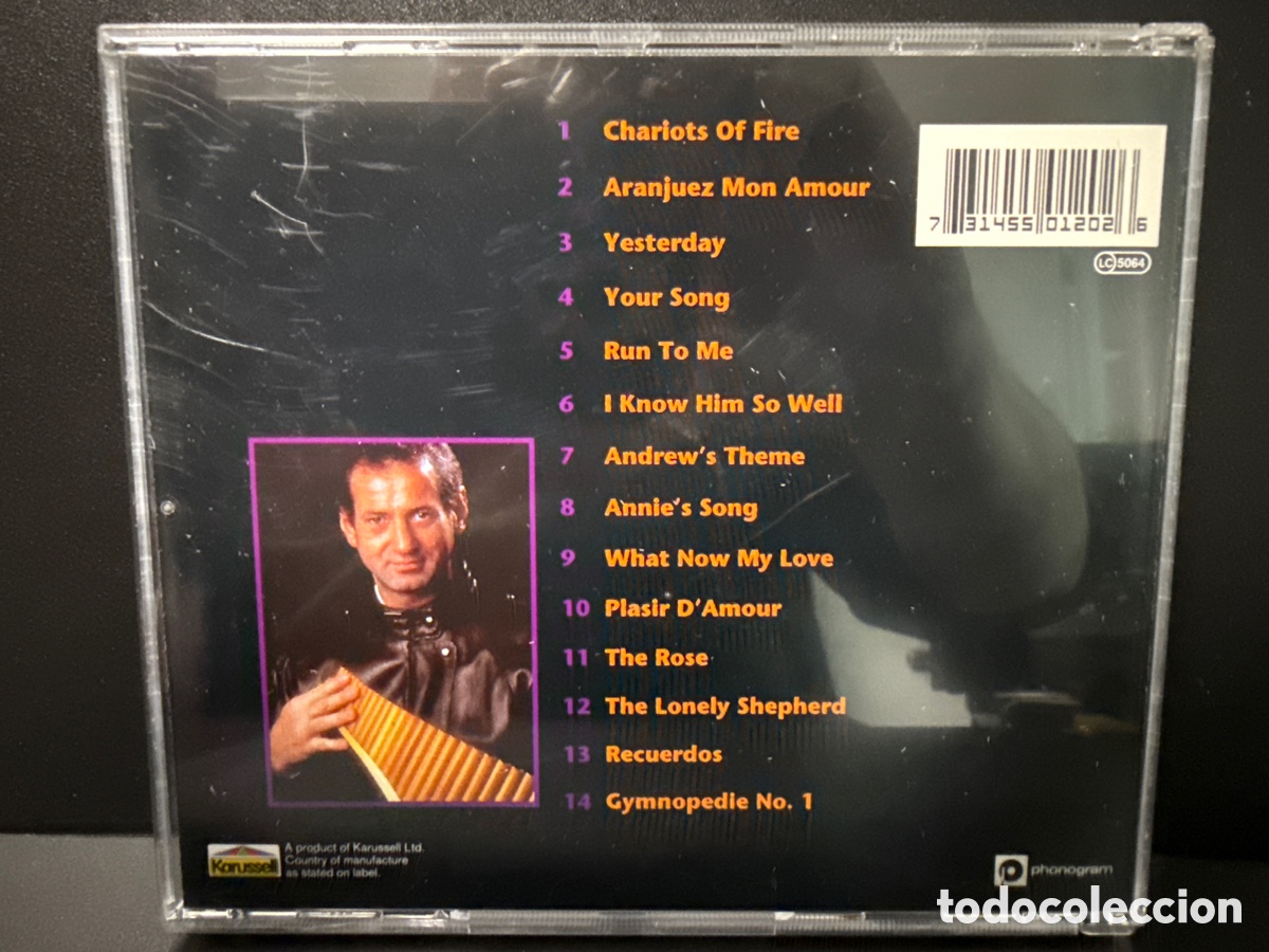 CDs de m&uacute;sica: Gheorghe Zamfir - Pipe Dreams (CD) - Foto 2