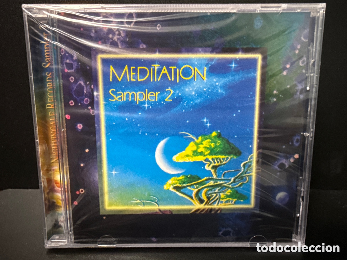 CDs de m&uacute;sica: Various - Meditation - Nightingale Records Sampler 2 (CD) *Precintado* - Foto 1