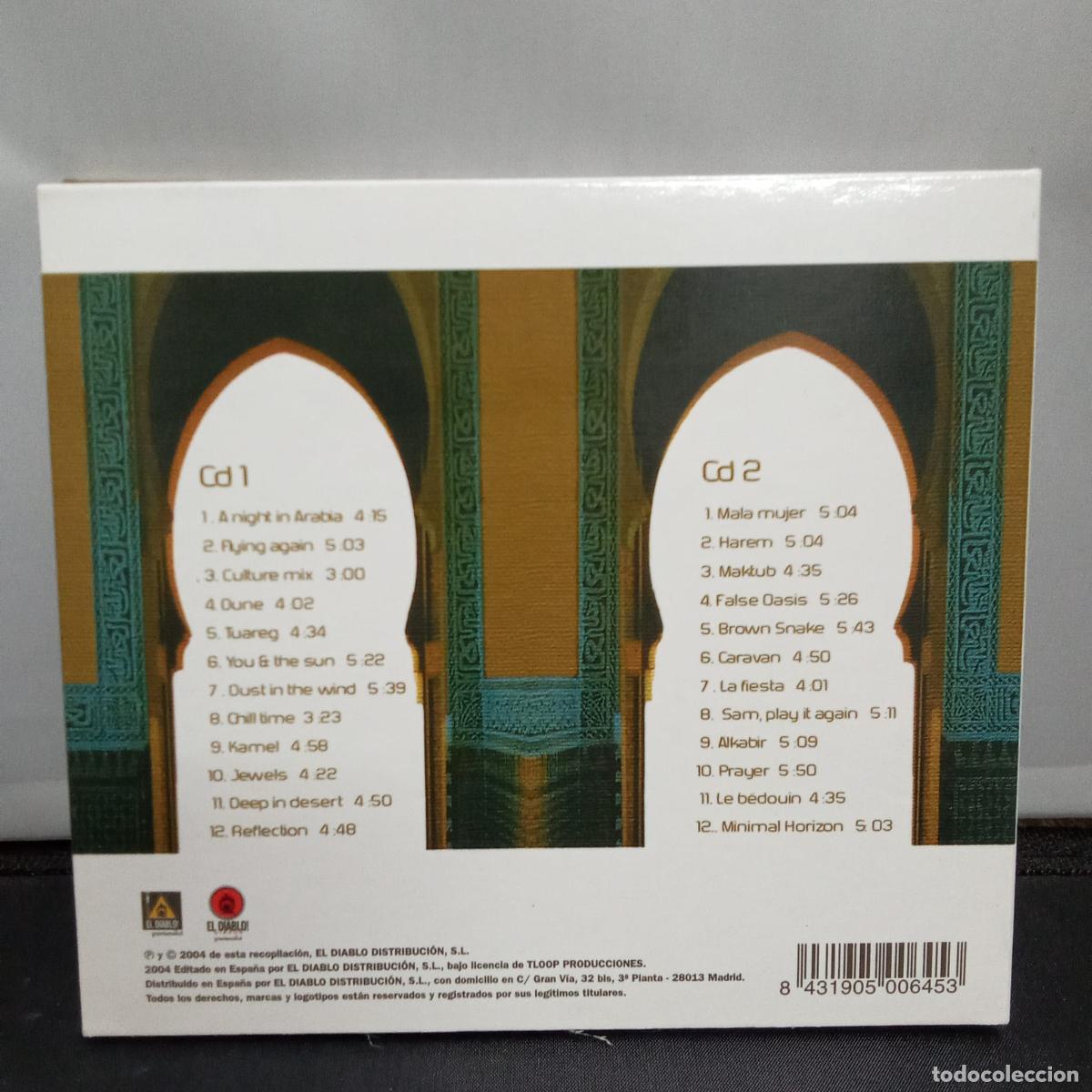 CDs de m&uacute;sica: CHILL ARABIA. Tommy Lopez. 2CDs - Foto 2