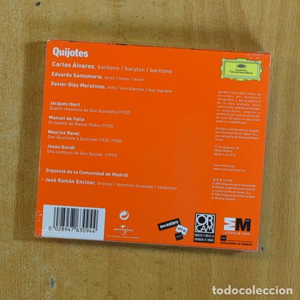 CDs de m&uacute;sica: CARLOS ALVAREZ - QUIJOTES - CD - Foto 2