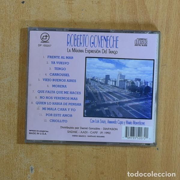 CDs de m&uacute;sica: ROBERTO GOYENECHE - LA MAXIMA EXPRESION DEL TANGO - DVD - Foto 2