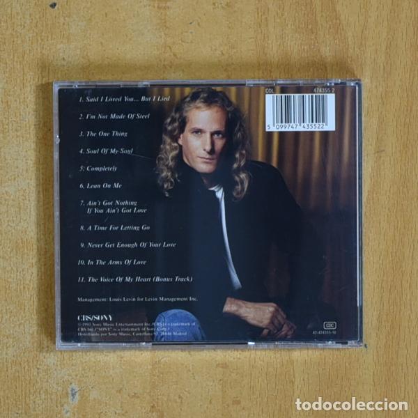 CDs de m&uacute;sica: MICHAEL BOLTON - THE ONE THING - CD - Foto 2