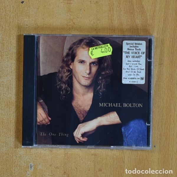 CDs de m&uacute;sica: MICHAEL BOLTON - THE ONE THING - CD - Foto 1