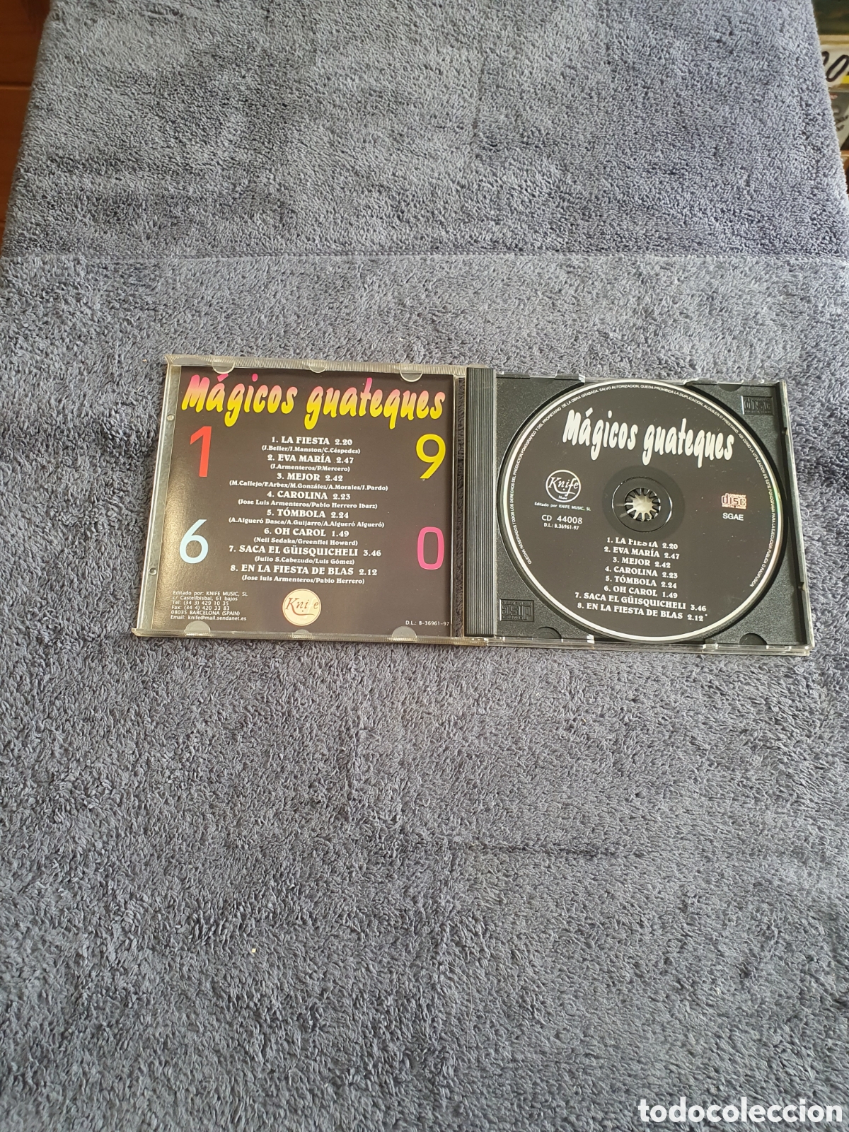 CDs de m&uacute;sica: CD37. M&aacute;gicos Guateques - 1960, Recopilatorio 1997. - Foto 2