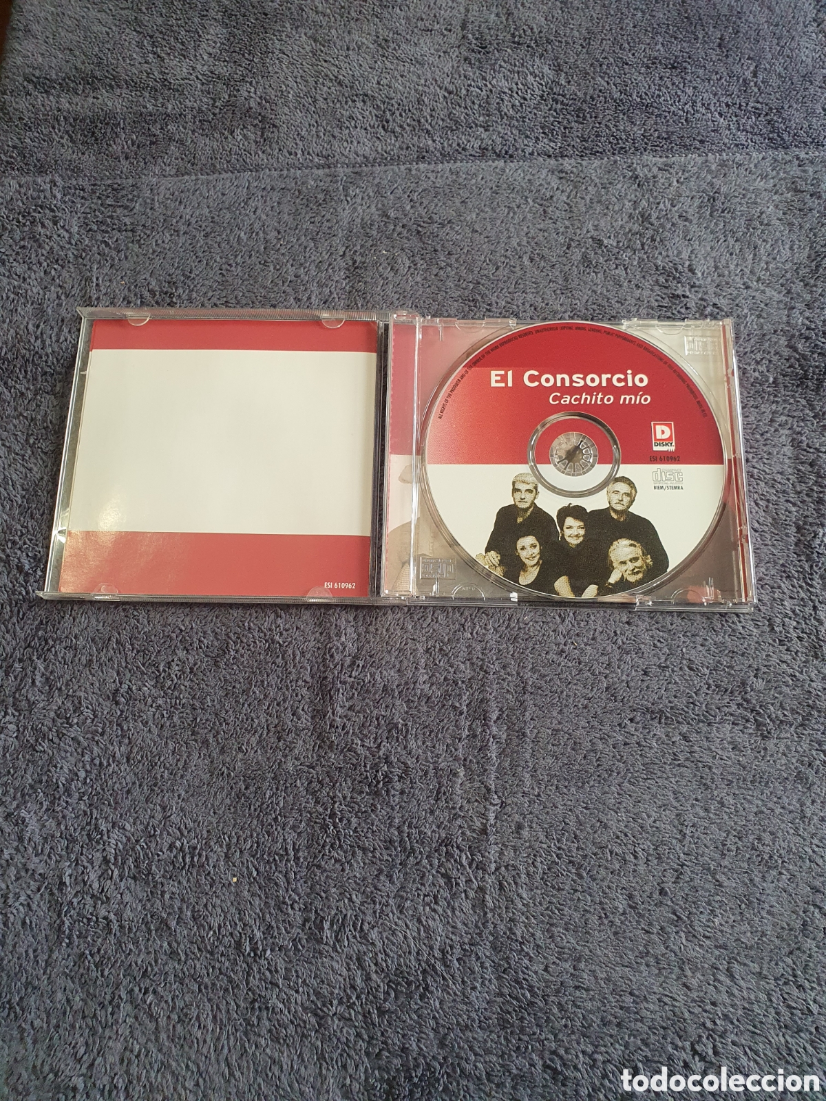 CDs de m&uacute;sica: CD37. El Consorcio- Cachito M&iacute;o, Grandes &Eacute;xitos 2001. - Foto 2