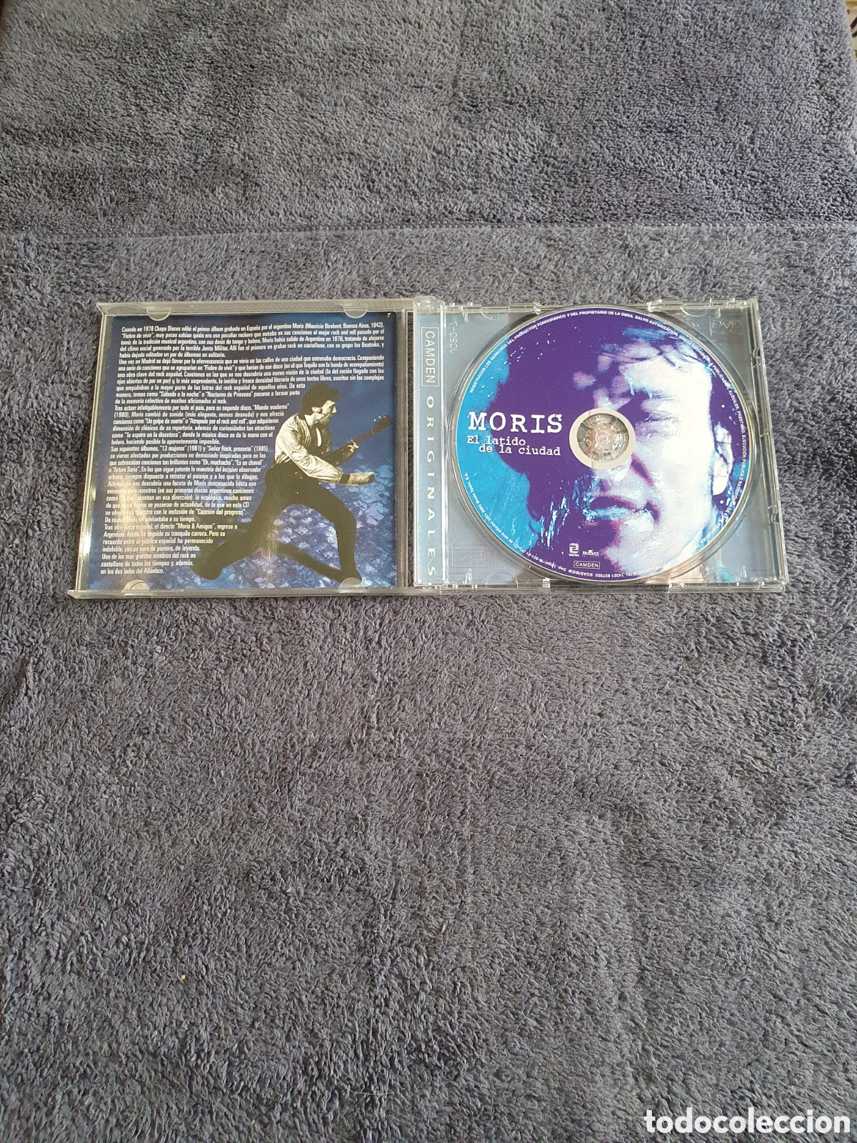 CDs de m&uacute;sica: CD37. Mor&iacute;s- El Latido De La Ciudad 2001. - Foto 2