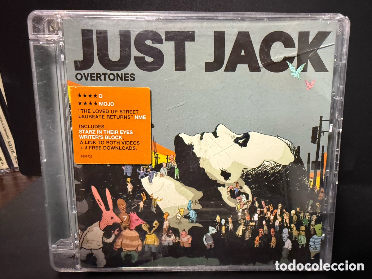 CDs de m&uacute;sica: Just Jack - Overtones (CD) - Foto 1