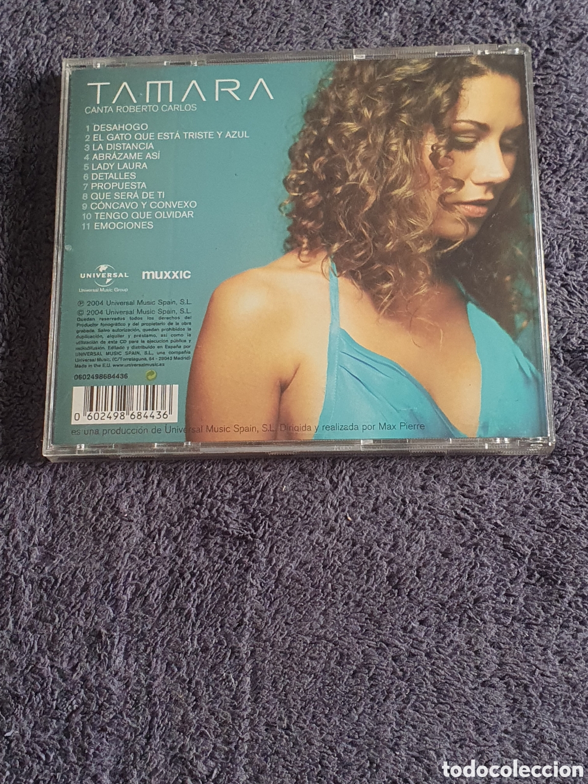 CDs de m&uacute;sica: CD37. Tamara - Canta Roberto Carlos 2004. - Foto 3